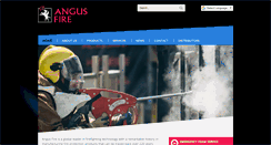 Desktop Screenshot of angusfire.co.uk